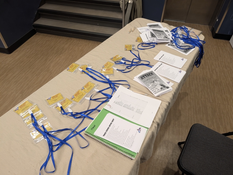 Registration table