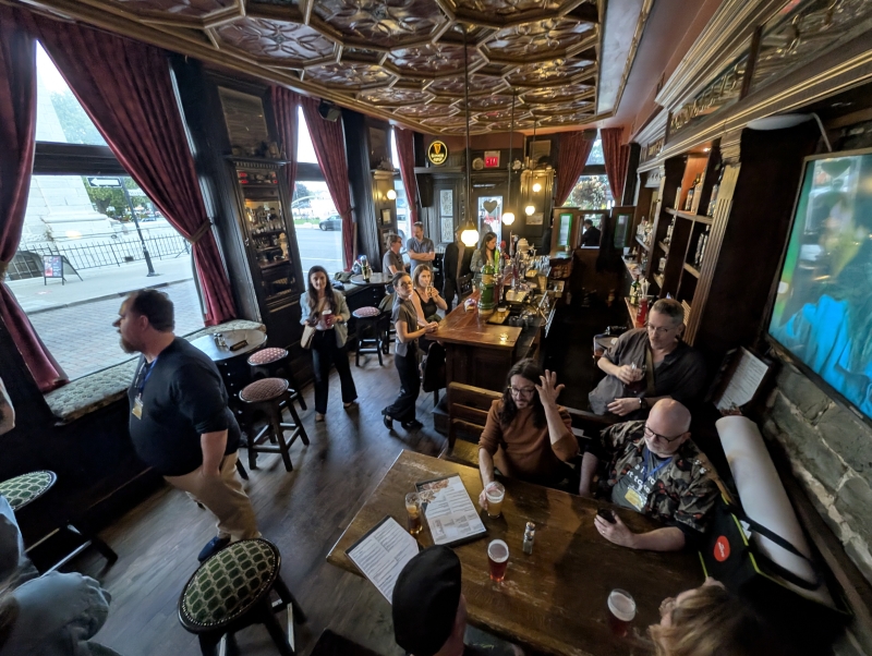 After party at the Tir Nan Og